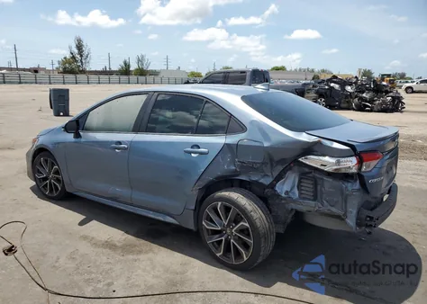 2020 Toyota Corolla Se from USA, damaged, VIN 5YFS4RCE8LP010567